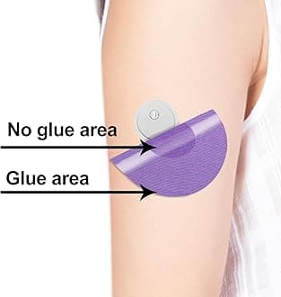 Adhesive Patches for Libre 3, 20Pack Waterproof Libre 3 Sensor Covers Flexbile CGM Tape Non-Glue Central Full Cover Hypoallergenic & Latex-Free 14 Days Long Stay, Sunset