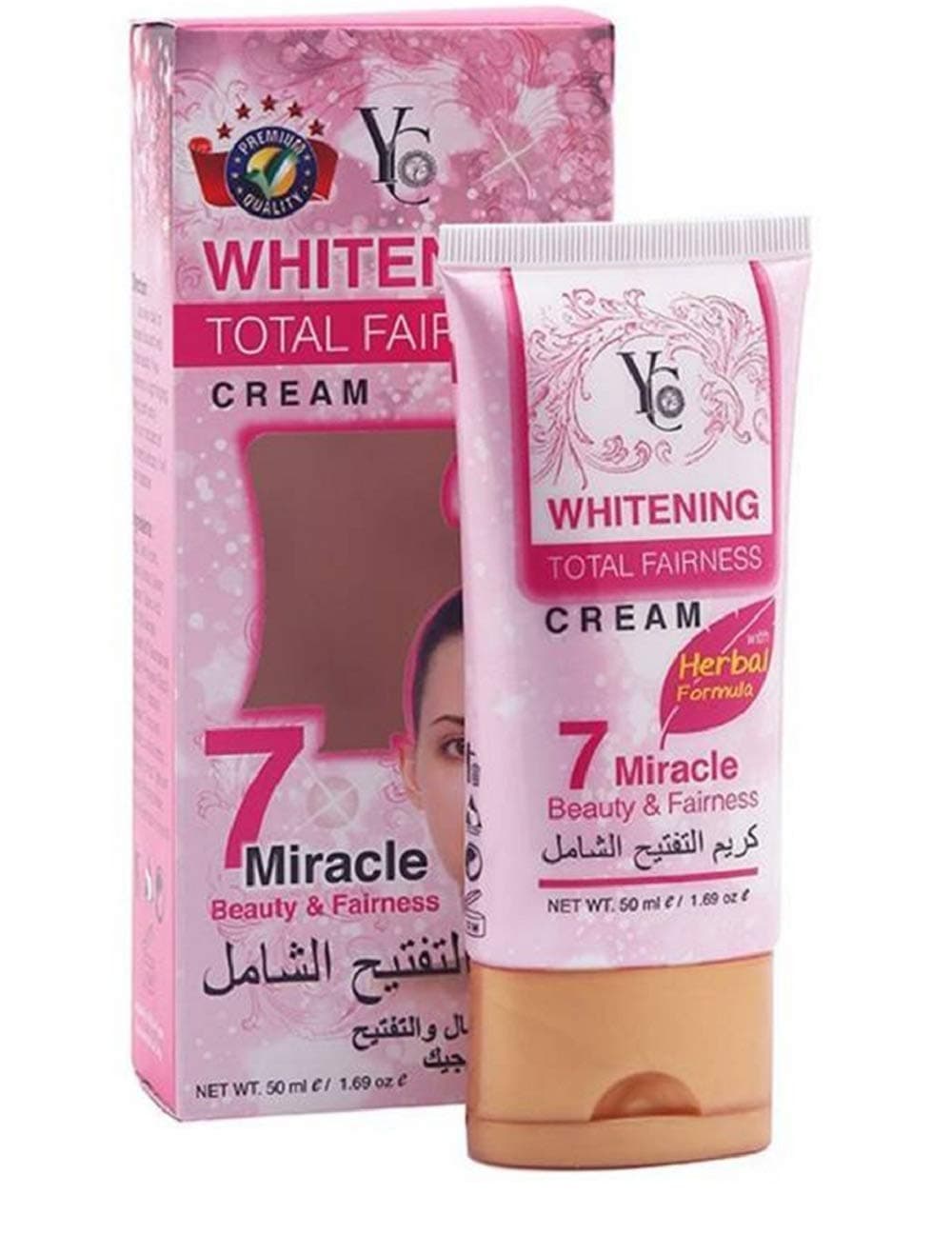 Whitening total fairness cream