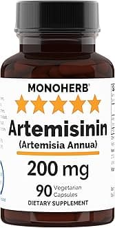 Artemisinin (Artemisia Annua) (from Sweet Wormwood) 200 mg 90 Capsules