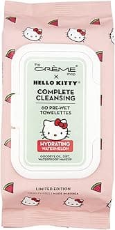 The Creme Shop Hello Kitty 3-IN-1 Complete Cleansing Essence-Rich Towelettes - Hydrating Watermelon