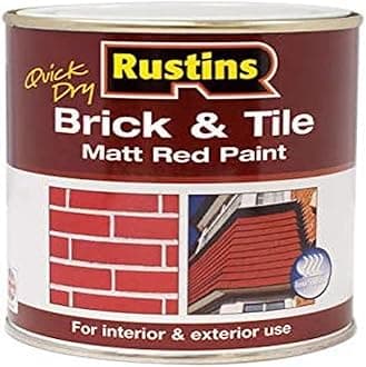 Rustins BRITW500 Quick Dry Brick & Tile 500ml, 500 ml