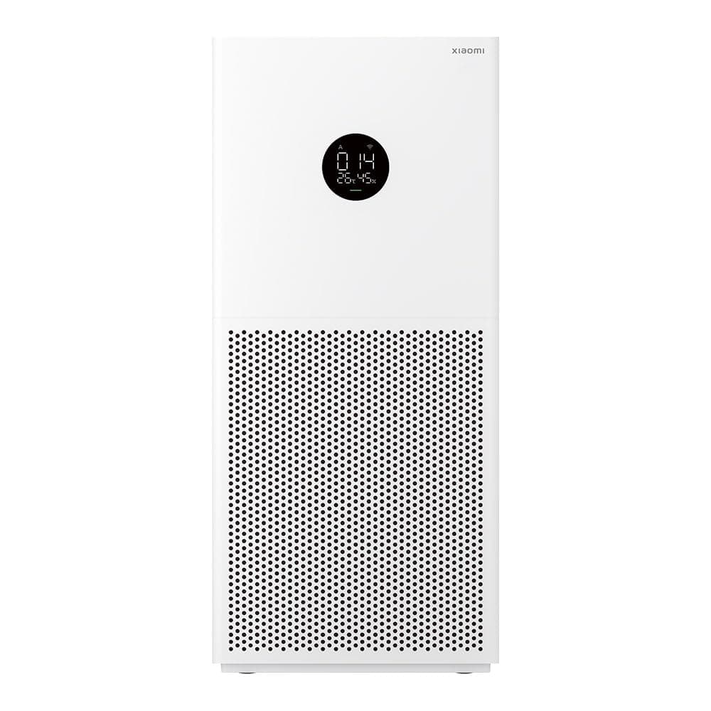 Smart Air Purifier 4 Lite with 75m² Coverage, App/Voice Control, Suitable For Large Room, 360 m³/h PCADR, Oled Touch Screen Display - Mi Home App, Works With Alexa - White