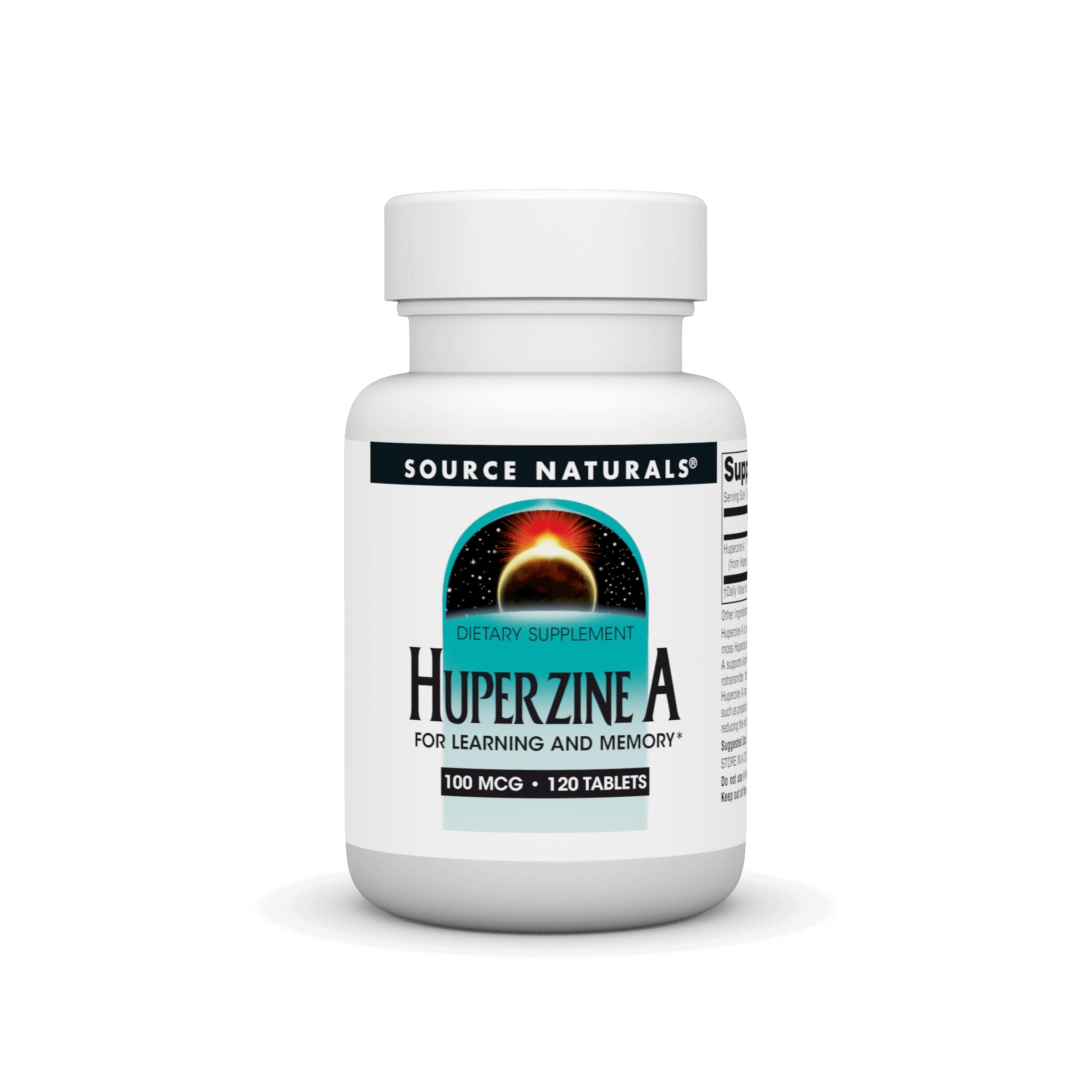 Source Naturals Huperzine A, for Learning and Memory*, 100mcg - 120 Tablets
