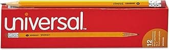Universal Economy Woodcase Pencil, HB #2, Yellow Barrel, Dozen [Office Product]
