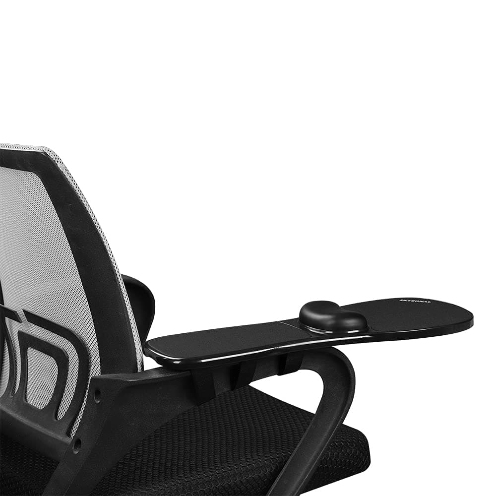 Home Office Computer Arm Rest Chair Armrest Mouse Pad Mat Wrist Support Black (Please Measure Chair arm Rest Size and Confirm Our Straps Size Before Ordering)