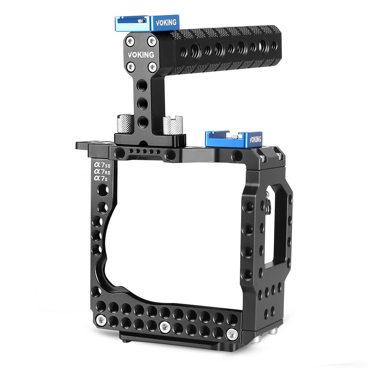 Voking VK-A7S2K Camera Video Stabilizer Cage with Handle for Sony alpha A7SII & A7RII & A7II