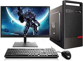 CHIST Core I5 Desktop Complete Computer System Full Setup For Home&Business(Core I5 3470 Processor/19 Monitor/Keyboard Mouse/Windows 10/ Wifi,8Gb Ram/ 512Gb Ssd)Intel