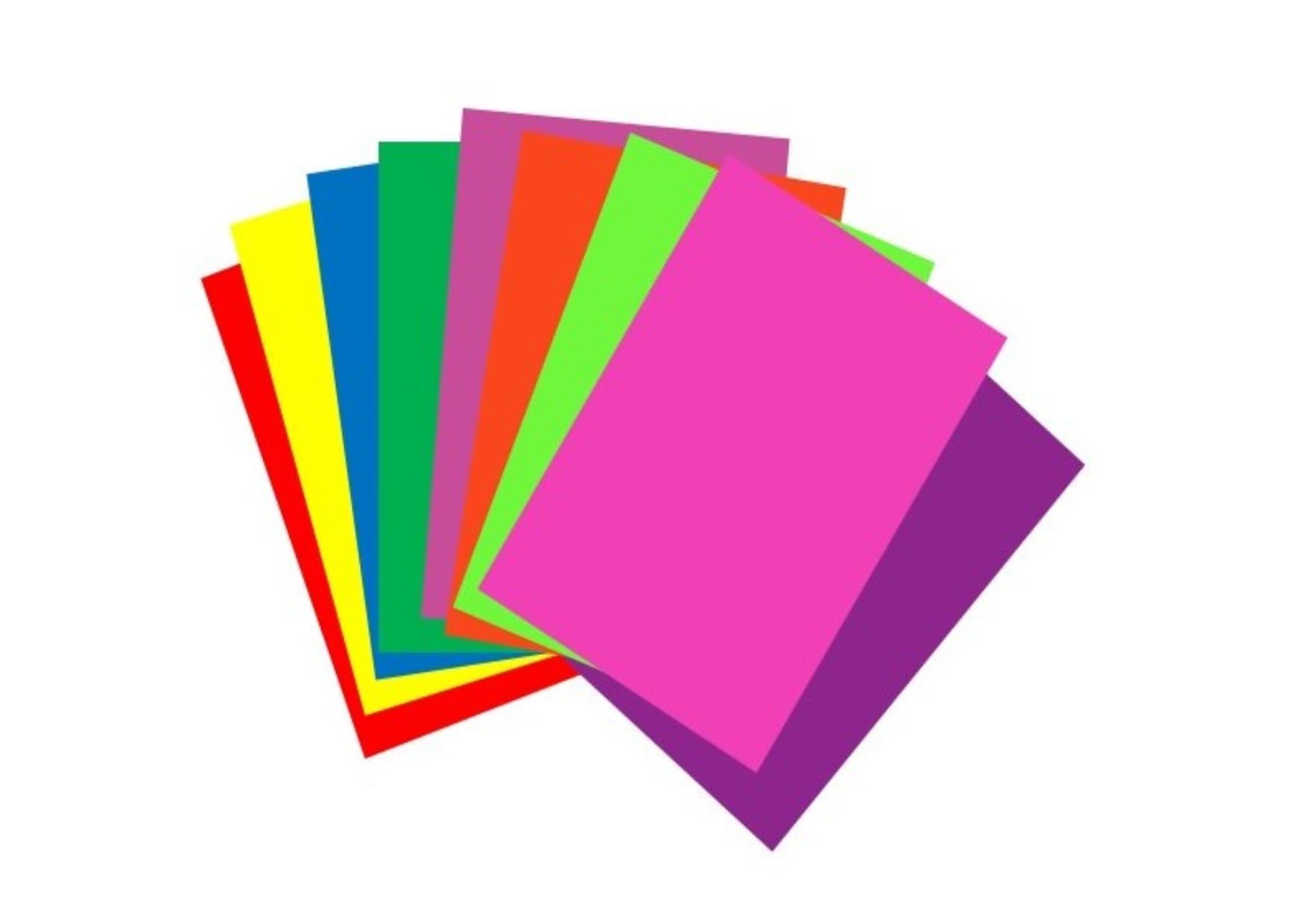 Assorted Bright Coloured Paper A5 x 50 Sheets