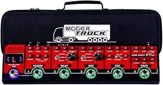 MOOER Red Truck Combined Multi Effects Multiple Stompbox, Tranditional Guitar Effects Pedalboard