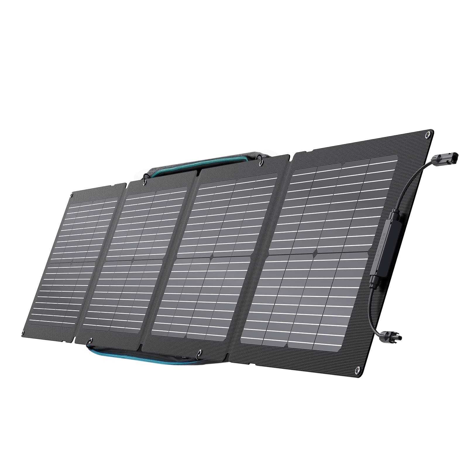 EcoFlow 110W Portable Solar Panel, Foldable with Carry Case, High 23% Efficiency, IP68 Water & Dustproof Design for Camping, RVs, or Backyard Use