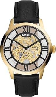 Fossil Townsman Analog Black Dial Men's Leather Watch-ME3210