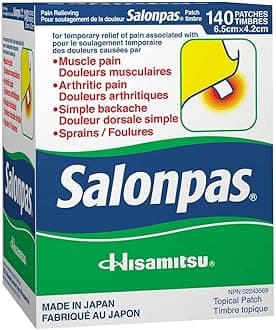 Salonpas Pain Relieving Patch - 140 Patches