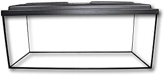 Diversa Aquarium with LED Lid - Professional Fish Tank - Real Glass, AQUARIUM WITH LED LID (200 Litre (100x40x50cm))