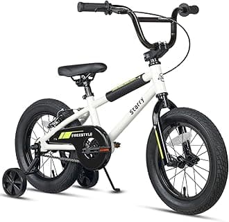 cubsala 12 14 16 18 Inch Kids Bike BMX Style Bicycle with Training Wheels Coaster Brake for 2-10 Years Old Toddlers Boys Girls Multiple Colors