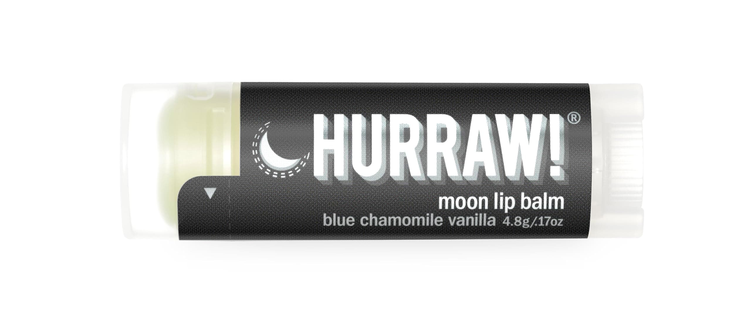 Moon Night Treatment (Blue Chamomile, Vanilla) Lip Balm: Organic, Certified Vegan, Cruelty and Gluten Free. Non-GMO, 100% Natural. Bee, Shea, Soy and Palm Free. Made in USA