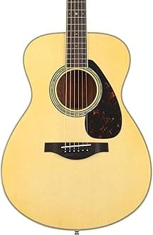 Yamaha L-Series LS6 Concert Size Acoustic-Electric Guitar - Mahogany, Natural