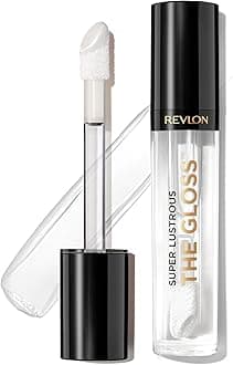 Super Lustrous Lip Gloss, Non-Sticky, Hydrating, High Shine Finish, 200 Crystal Clear, 0.13 oz