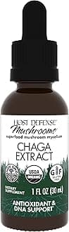 Chaga Extract - Immune System Support Supplement - Chaga Mushroom for Antioxidant Activity Support - Liquid Dietary Mushroom Supplement - 1 fl oz (30 Servings)*