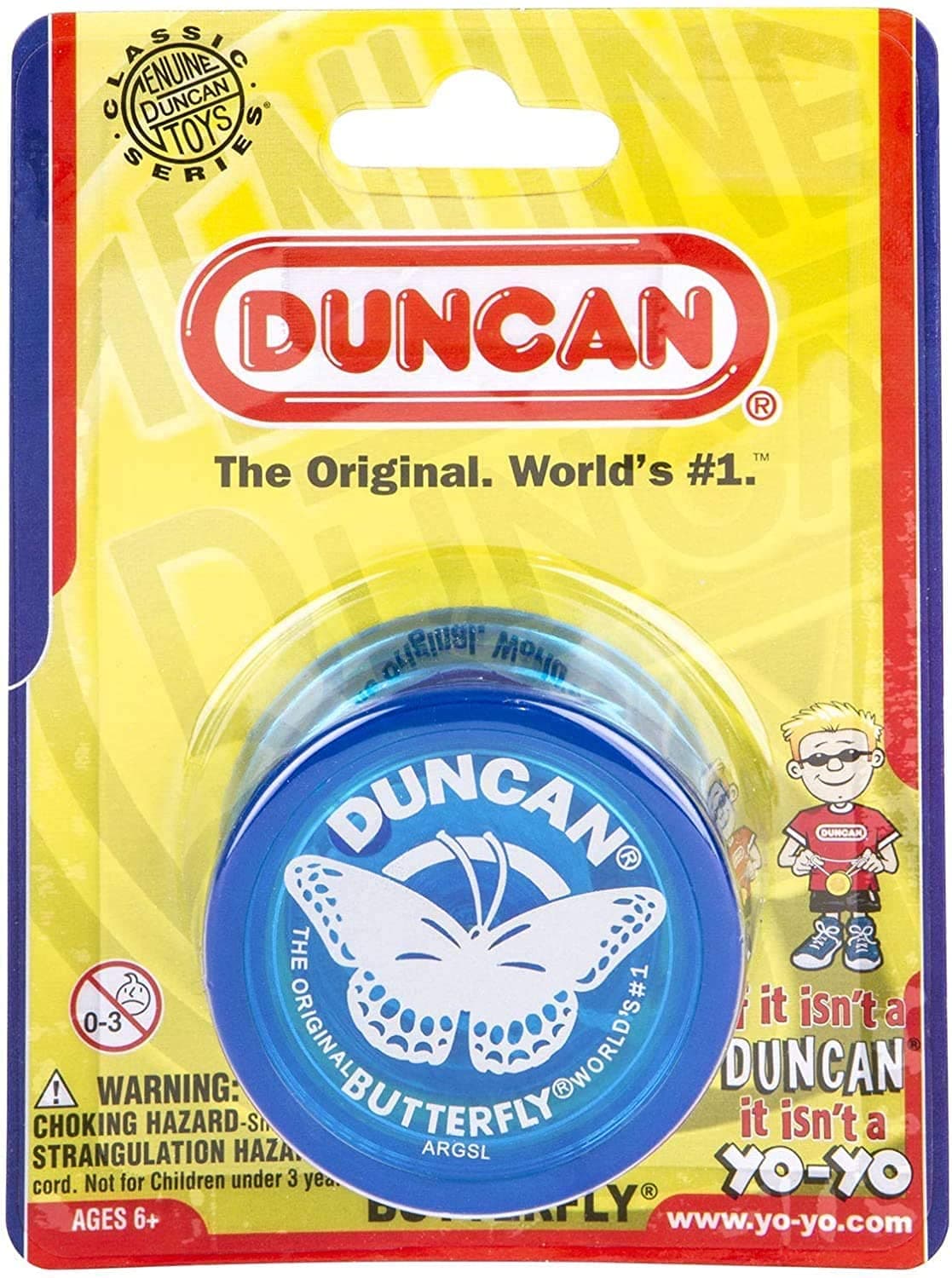 Duncan Butterfly Blue Yo Yo