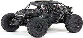 ARRMA RC Truck 1/7 FIRETEAM 6S 4WD BLX Speed Assault Vehicle RTR (Batteries and Charger Not Included), ARA7618T1, Black