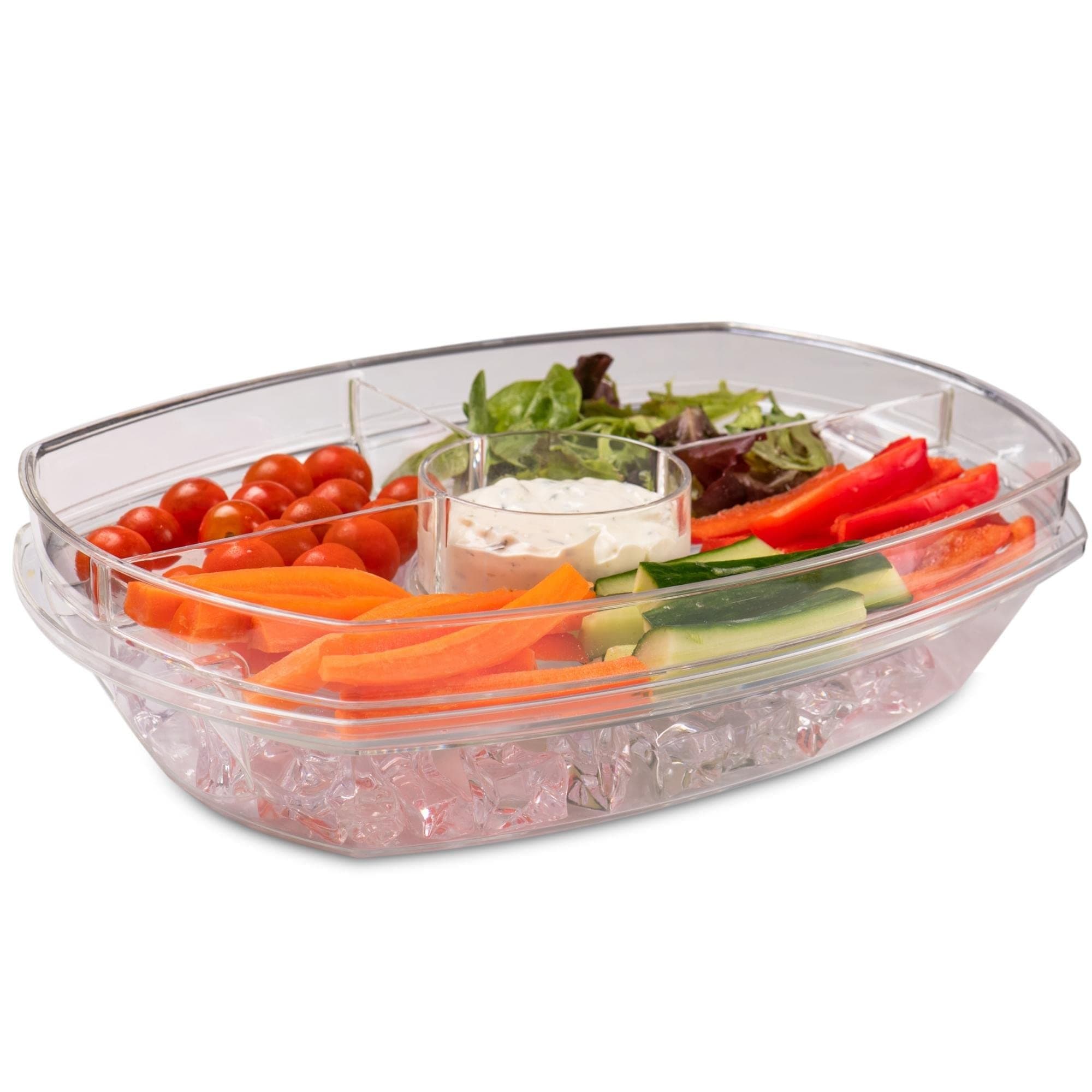 dine@drinkstuff Flip Lid Ice Chill Tray - Single - Kitchen & Dining, Buffet & Deliware