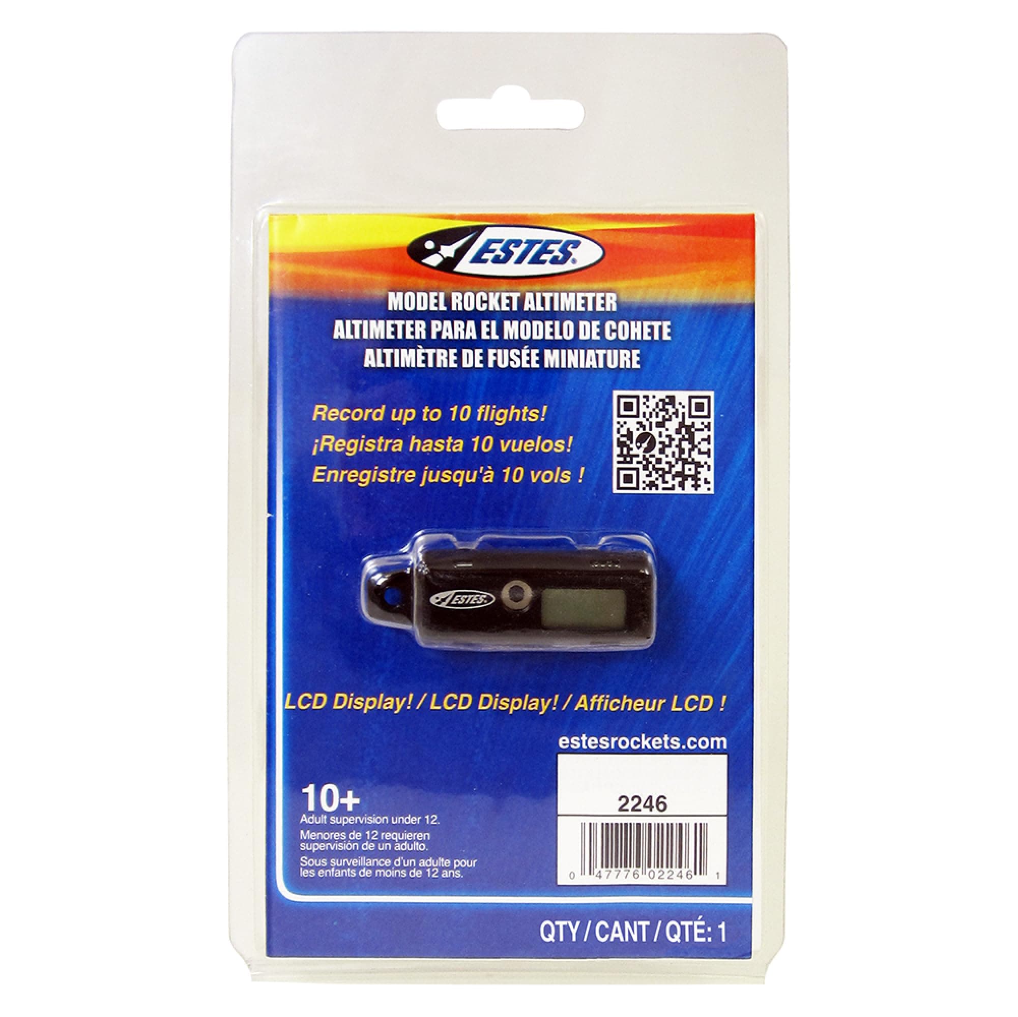 2246 Altimeter, Flying-Rocket-Model Altitude Tracker, Rocket Model Kit Accessories for Ages 10+