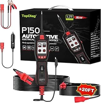 TopDiag P150 Electrical Tester for 6-30V, Intelligent Testing/Voltage Testing/Injector Test/Resistance/Component Activation/Ground Detection