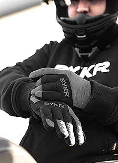BYKR All-Weather Motorcycle Gloves for Men & Women – Protection for Dirt Bike, BMX, MX, and ATV Riding