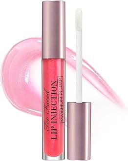 Lip Injection Maximum Plump Extra Strength Lip Plumper Gloss | Hydrating, Volumizing, + Plumping, 0.14 Fl Oz
