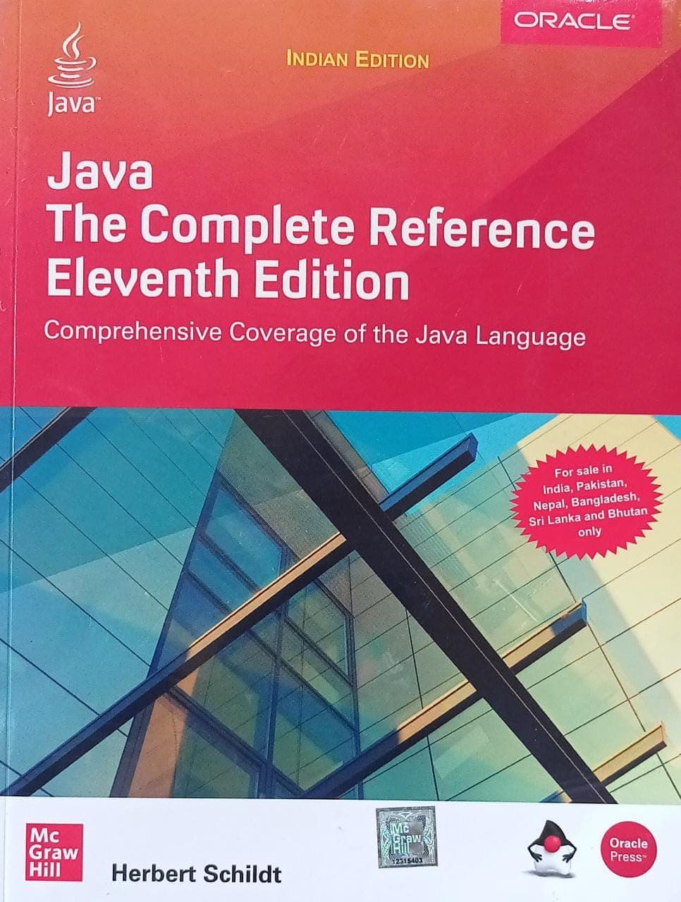 Java The Complete Reference Eleventh Edition By Hervert Schildt NVB+6665544