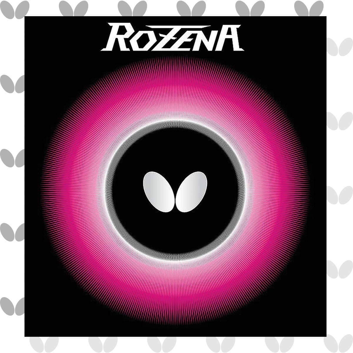 ROZENA Table Tennis Rubber (Black)