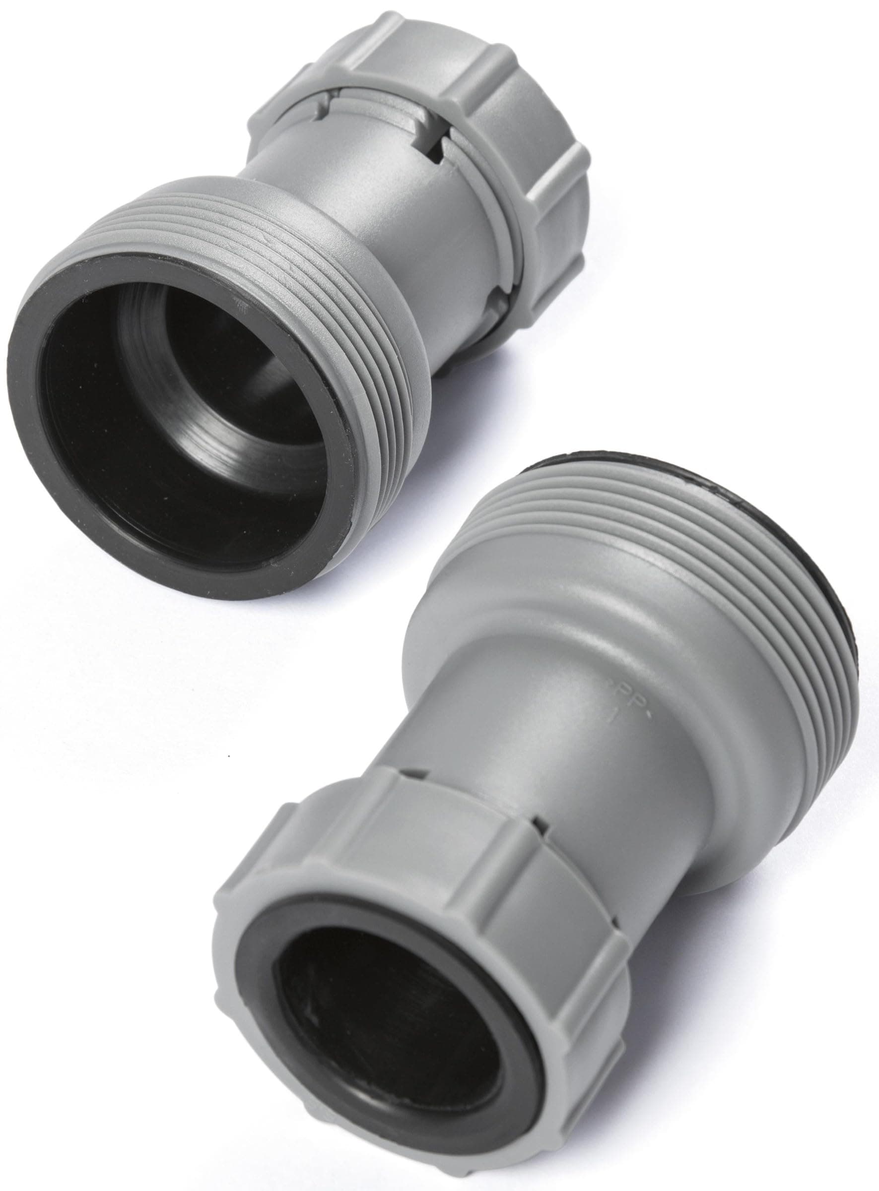 Flowclear Above Ground Filter Pump Pool Hose Adapter, Hose Diameter Measures 1.5" (38 mm) and Connects to 1.25" (32 mm) Diameter Pool Valves