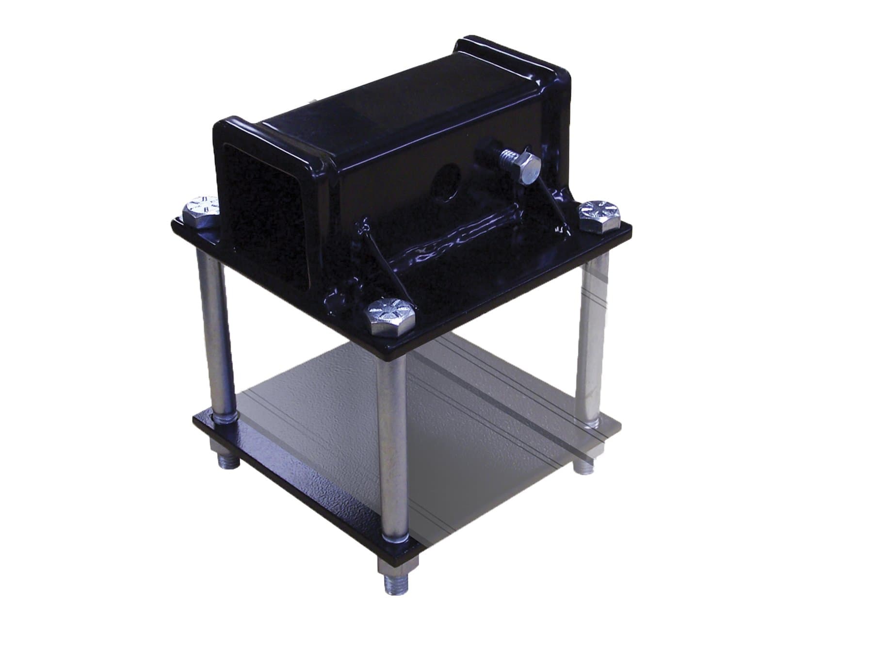 RV BUMPER ADAPTER, Black, 2-Inch