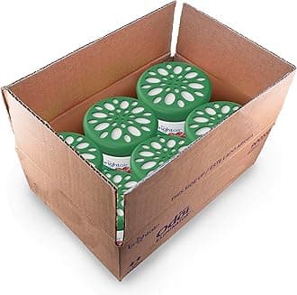 Bright Air Solid Air Freshener and Odor Eliminator, Winter Pine and Berries Scent, 14 Oz Each, 6 Pack