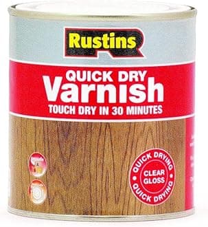Rustins AVGC500 500ml Quick Dry Varnish - Gloss Clear
