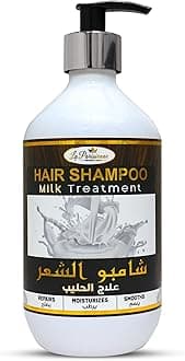 ECOLYTE+ Shampoo, La Parisienne Premium Luxury, Hairfall rescue, Dandruff frizzy hair, Repair & Shine, Long Lifeless Hair, Dream Lengths, Paraben Free, Men Women - (Milk Treatment, 500 ml)