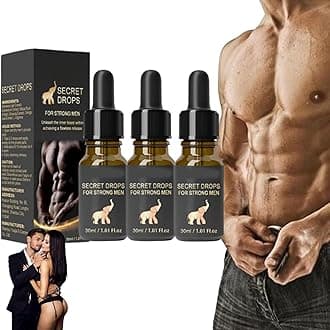 Secret Drop, Aafq Aafq Enhanced Oral Drops for Strong Men, Pleasure Peak, Boosting Sensitivity & Energy Levels (3 Pcs)