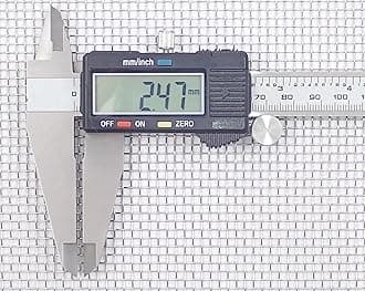 2.5mm Hole Size - Stainless Steel 304L - Cut Size: 15cm x 15cm - 8 Mesh Count - Woven Wire Mesh - By Inoxia