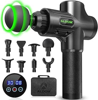 ALDOM Massage Gun（Black）