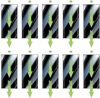 WSKEN [Replacement] for Samsung Galaxy S24 Ultra Privacy Screen Protector - 10 Pack (WITHOUT INSTALLING Box)