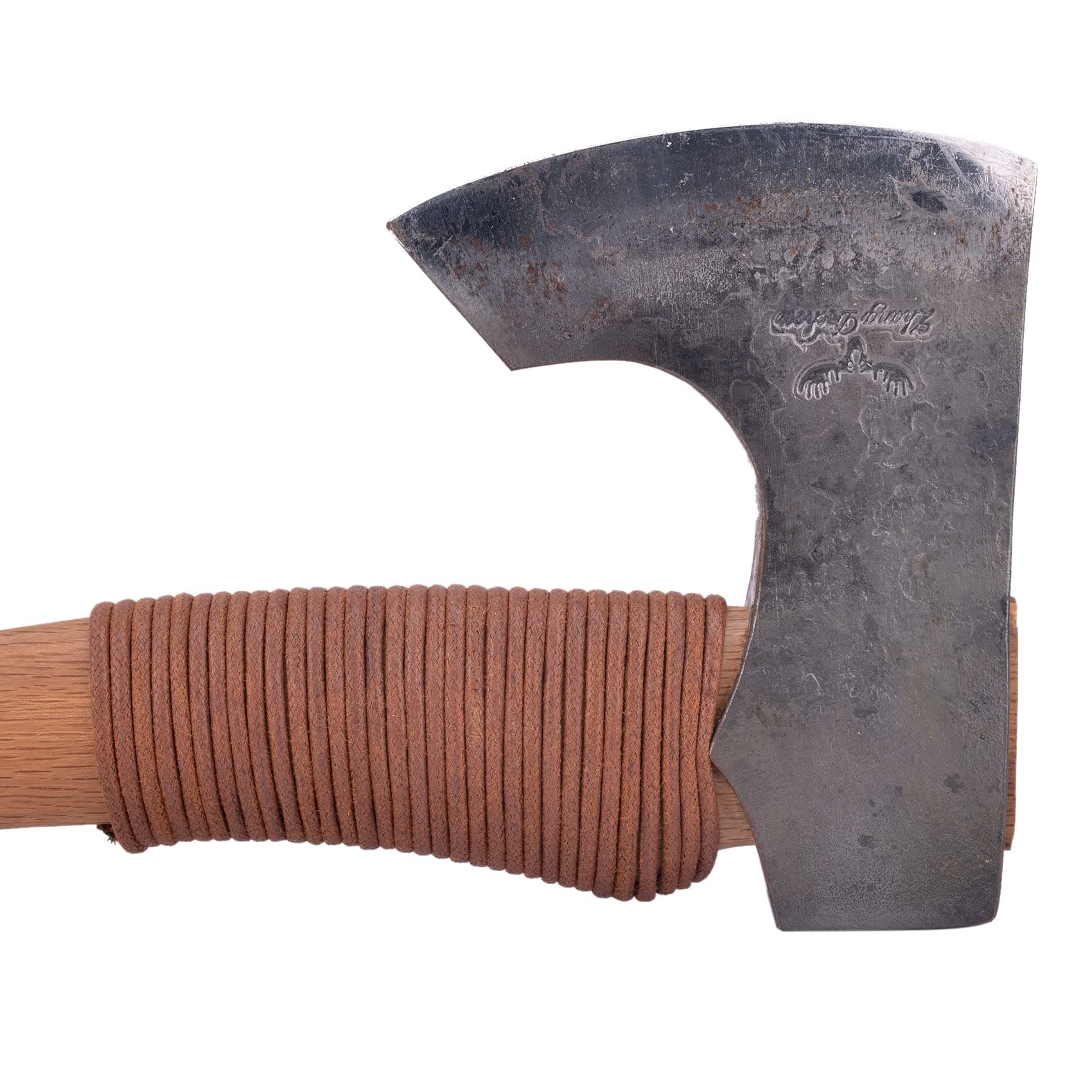 Universal Fit Axe Handle Wrap, Waxed String for Camping Axes and Hatchets, Viking Bearded Axe Guard/Wraps (Brown)