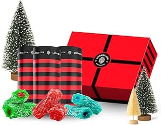 Licorice.com Licorice Gift Box, Gourmet Gift Snack (Blue Licorice)