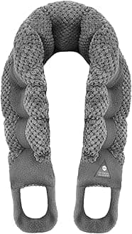 Long Wide Heating pad for Neck and Shoulders Back 33 * 5.9" microwavable Large Moist Heat Pack Warm hot Compress Neck wrap Weighted Bag Massage Reusable Herbal Nature Calming Portable 1.95Pounds