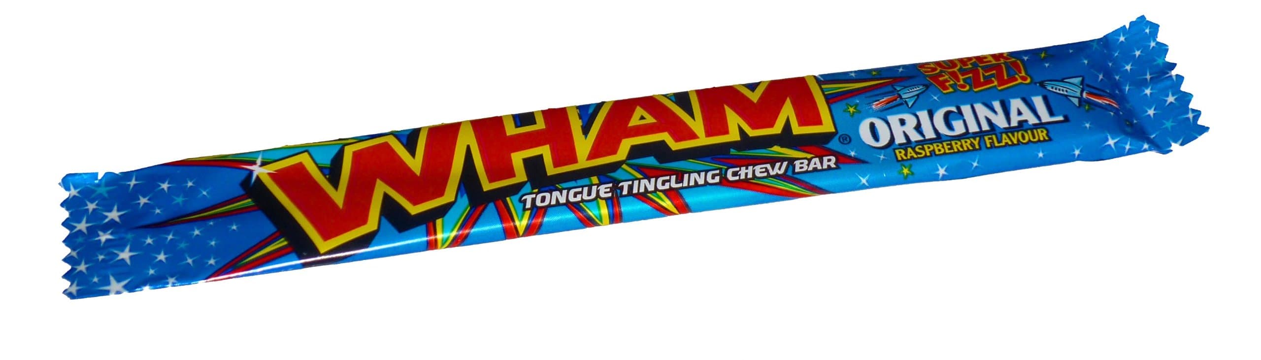 Wham Chew Bar Original Raspberry Flavour x5 Bar