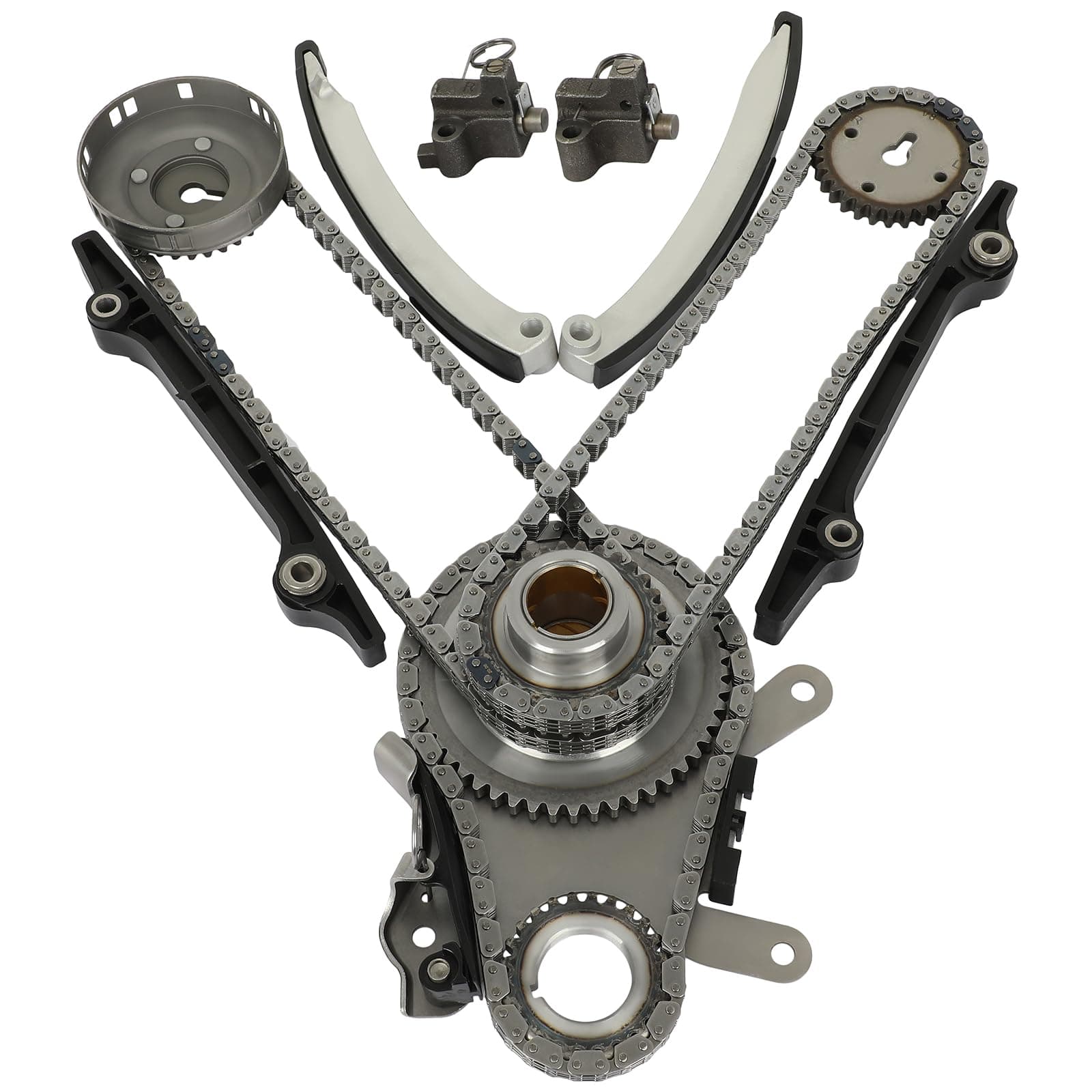 Timing Chain Kit ECCPP for 1999-2004 for Dodge Dakota, Durango, Ram 1500 | for Jeep Grand Cherokee 4.7 SOHC 285 V8 JTEC Design (IF-90393S)