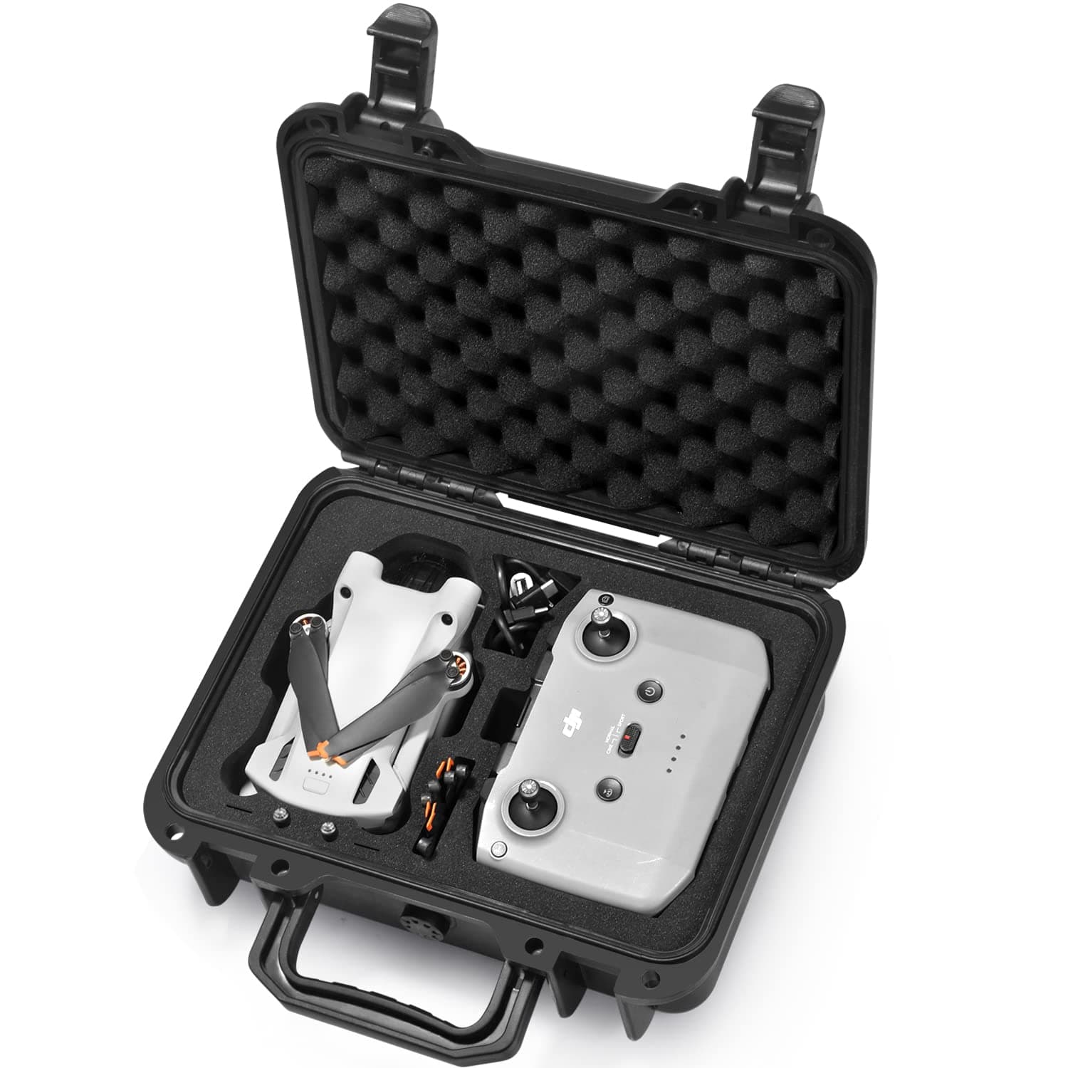 Small Waterproof Hard Case for DJI Mini 3 Pro/3 Drone Accessories (Case Only, Not for DJI RC)