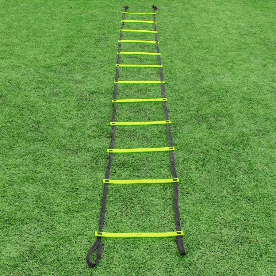 FORZA Speed & Agility Training Ladder – Adjustable Plastic Rungs with Durable Nylon Edges – Available in 3m & 6m Lengths – Ideal for Football, Rugby & Fitness Training