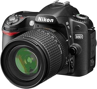 Nikon D80 10.2MP Digital SLR Camera Kit with 18-135mm AF-S DX Zoom-Nikkor Lens