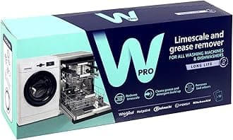 WPRO Indesit Limescale And Detergent Descaler and De Greaser (Box Of 12) Helps Kill Bacteria And Eliminates Odours And Keeps Your Washing Machine Smelling Fresh