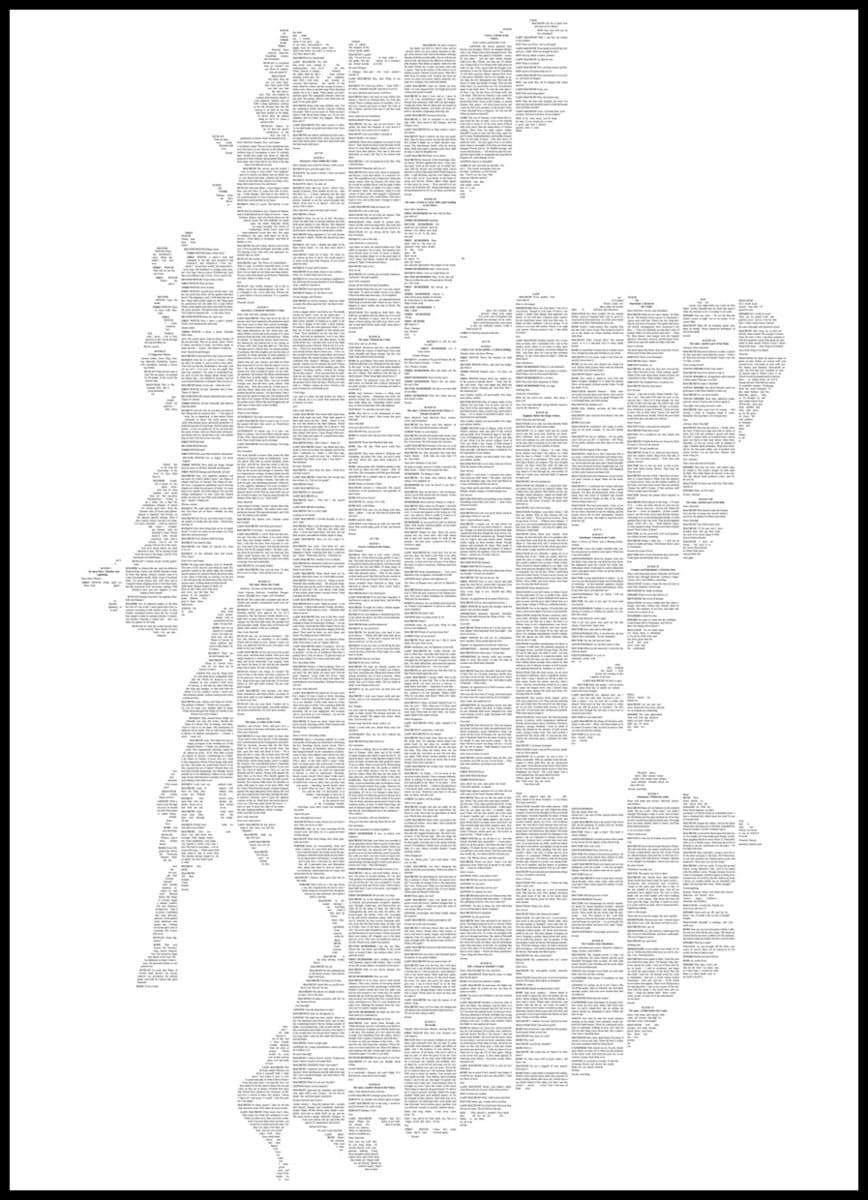 Macbeth Full Text Script Poster Art - Spineless Classics